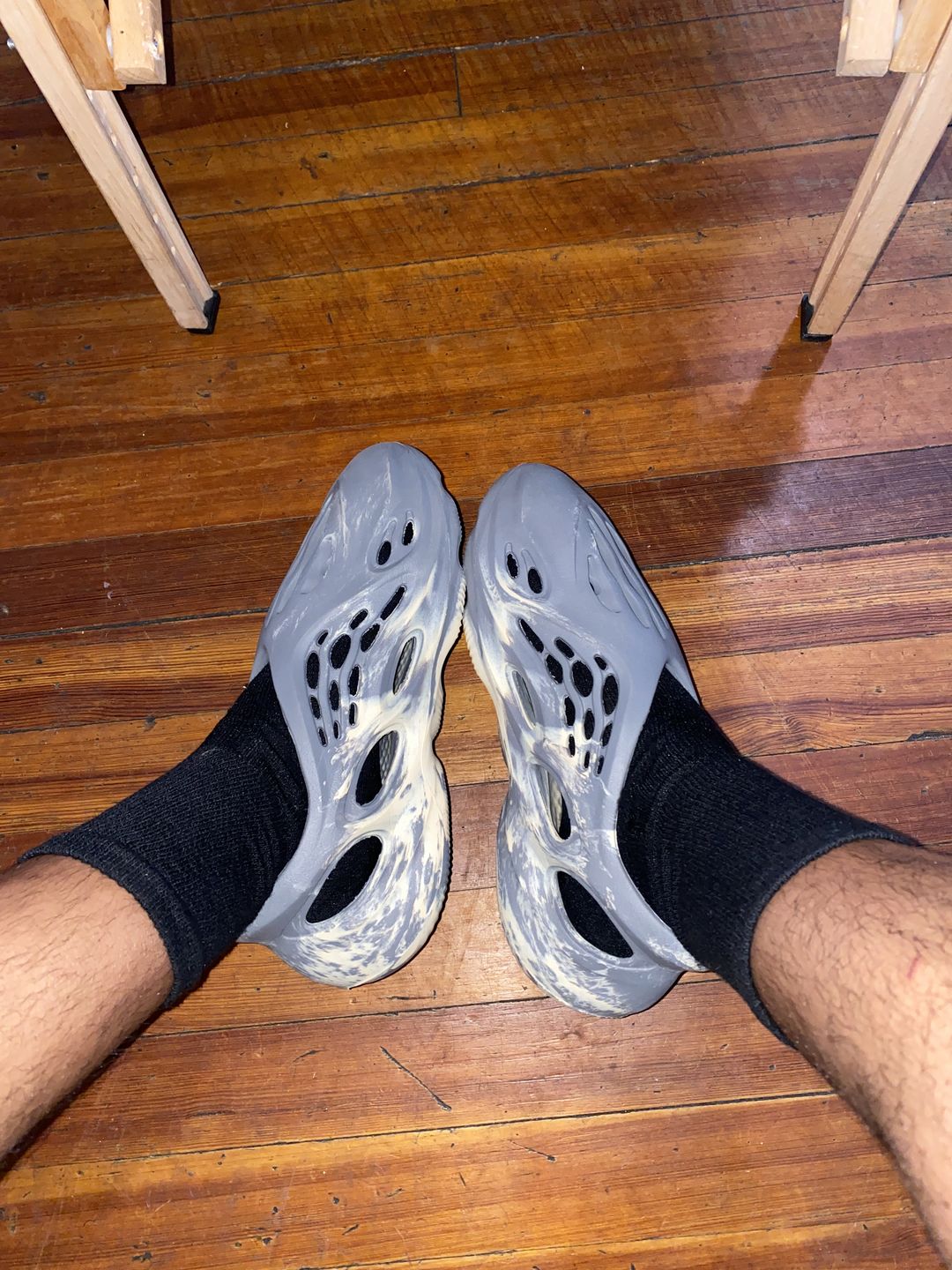 Maurice S. Adidas Yeezy Foam Runner 'MXT Moon Grey'