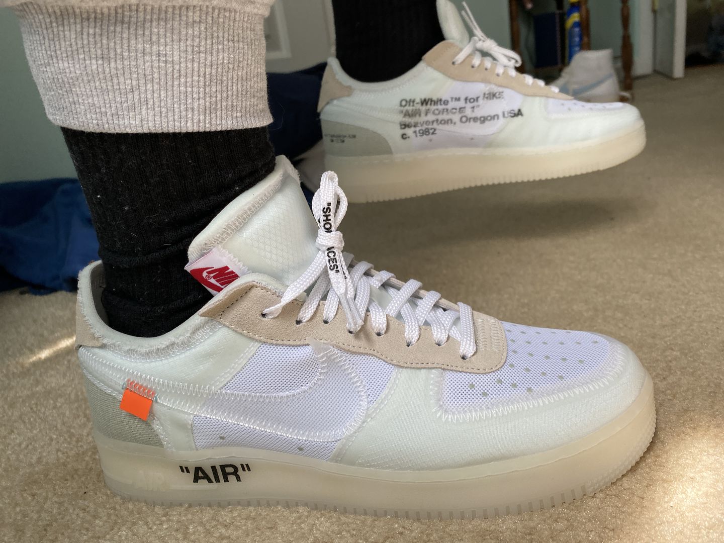 Austin G. Off-White x Nike Air Force 1 Low “The Ten”