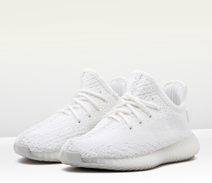 white womens yeezy