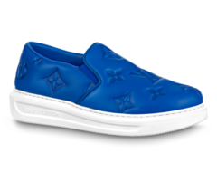 Sale - Men's Louis Vuitton Beverly Hills Slip On Blue