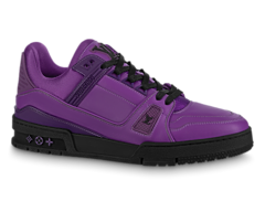 New Louis Vuitton Trainer Purple Sneaker - The Perfect Outlet Sale for Men!