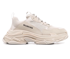 Women's Balenciaga Triple S - Beige from the Outlet