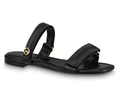 Fine Luxury Footwear: Louis Vuitton Stella Flat Mules for Women