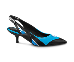 â€œShop the Louis Vuitton Archlight Slingback Pump Blue at our outlet for women