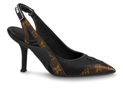 Elevate style & comfort with the Louis Vuitton Archlight Slingback Pump, Black - Sale now!