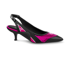 Buy Louis Vuitton's New Archlight Slingback Pump for Women in Fuchsia
