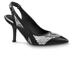 Buy the Louis Vuitton Archlight Slingback Pump Silver for Women at Original Prices
