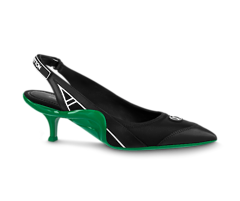 Buy Original Louis Vuitton Archlight Slingback Pump Black / Green for Women