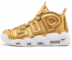 Nike Air More Uptempo Supreme Suptempo Gold Men's Sneakers | Buy Outlet