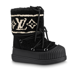 Buy The New Louis Vuitton Polar Flat Half Boot Black for Women!