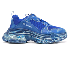 Buy Women's Balenciaga Triple S - Dark Blue