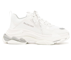 [Alt] Balenciaga Triple S - Original NEW White Panelled Design for Women.