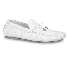 Buy Original LV Driver Mocassin White for Men