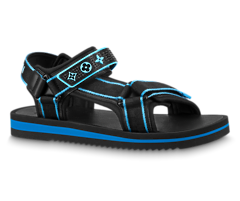 Buy Original New Louis Vuitton Panama Sandal Black for Men