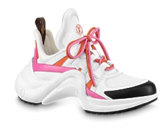 LV Archlight Sneaker Pink/White for Women - Buy Original