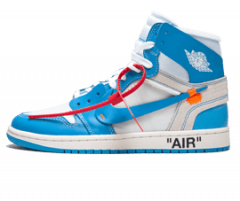 Men's Air Jordan 1 Off-White NRG Powder Blue sneakers buy/sale