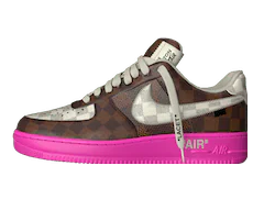 Buy Original New Louis Vuitton X Air Force 1 Low Rose - For Men