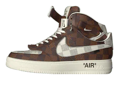 Sale Men's Louis Vuitton X Air Force 1 Mid - Original and New