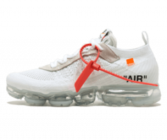 Nike x Off White Air Vapormax FK White sneakers for men.