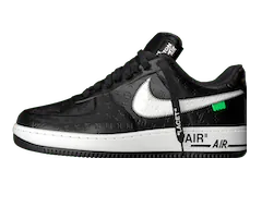 Shop the New Louis Vuitton x Nike Air Force 1 Low by Virgil Abloh Black, Original Men's Shoe - on sale now!