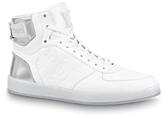 Buy a Louis Vuitton Rivoli Sneaker Boot White for men at the outlet.