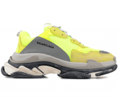 Men's Balenciaga Triple S Trainers - Bright Yellow Colorway, Buy Now