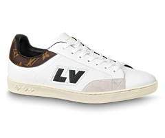 Outlet Men's Louis Vuitton Luxembourg Sneaker White - Buy Now!