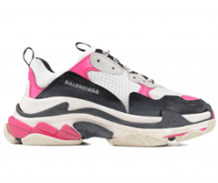 Women's Balenciaga Triple S Trainers in Pink and Black - Original and New