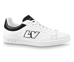 Men's Original Louis Vuitton Luxembourg Sneaker Black & White