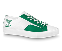 Alt tag: Men's Louis Vuitton Outlet Tattoo Sneaker White/Green