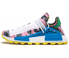Women's Pharrell Williams NMD Human Race Solar Pack MOTH3R trainers from original store.