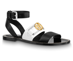 Buy the Original Louis Vuitton Academy Flat Sandal for Women Today!