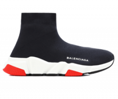 Women's Balenciaga Speed Runner MID Black/Red sneakers - Original and New