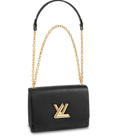 Sale Woman's Louis Vuitton Twist MM Black