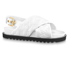 Women'sLouis Vuitton Paseo Flat Comfort Sandal: Look Outlet Fresh and New.