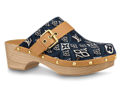 Shop Louis Vuitton Since 1854 Cottage Clog Mule Women Sale Now