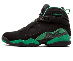 Air Jordan 8 Retro BLACK/STEALTH-CLOVER Sneaker Men's Shoes - New