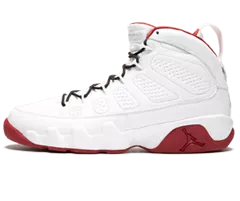 Air Jordan 9 Retro HISTORY OF FLIGHT WHITE/RED Men's Shoes for Buy & Sale