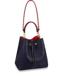 Buy Louis Vuitton NeoNoe MM Navy Blue and Red today from our Outlet Sale - Perfect for Women!
