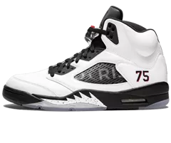 Air Jordan 5 Retro Shoes for Men, PSG Friends x Family White