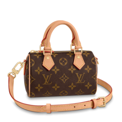 Louis Vuitton Nano Speedy Buy - For Women