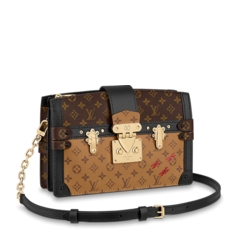 Women Buy Original Louis Vuitton Trunk Clutch