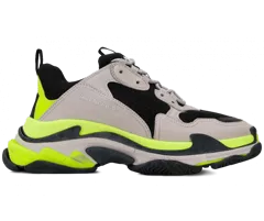 Buy Mens Balenciaga Triple S GREY/YELLOW/FLUO/BLACK for Outlet.