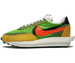 Sacai x Nike Women's LDWaffle Trainer Green Gusto/Varsity Maize - Outlet