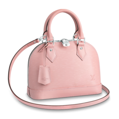 Original Louis Vuitton Alma BB Rose Ballerine Pink for Women