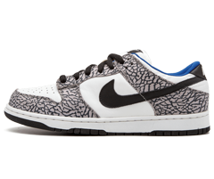 Nike Dunk Low Pro SB for Women - White Supreme White/Black-Cement Grey, Shop Original Outlet