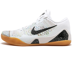 Nike Kobe 9 Premium HTM WHITE/BLACK-MULTI-COLOR Men's Sneaker Outlet