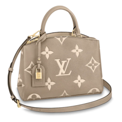 Louis Vuitton Petit Palais Tourterelle/Creme Outlet Sale for Women