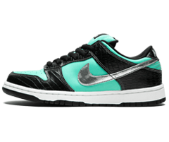 Shop men's Nike Dunk Low Pro SB - Tiffanys AQUA/CHROME at NEW