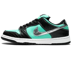 Shop men's Nike Dunk Low Pro SB - Tiffanys AQUA/CHROME at NEW